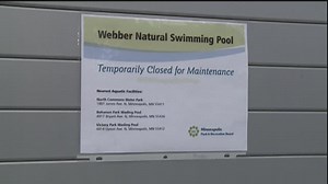Webber Pool closed for elevated bacteria