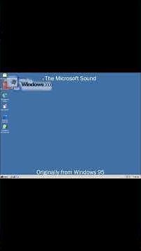 Windows 98, 98 SE, 2000, Me, and XP Sounds #shorts #windows98 #windows2000 #windowsme #windowsxp