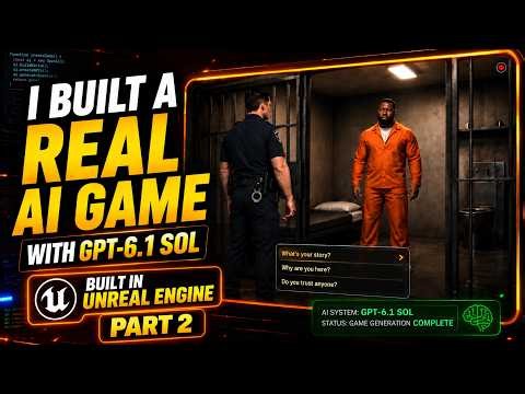 BUILDING MY FIRST REAL AI GAME (FULL TUTORIAL GPT 6.1 SOL ) PART 2