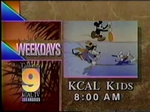 KCAL-TV 9 (Los Angeles) - Commercial Breaks | 7/1992