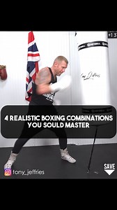 4 Realistic Boxing Combinations You Should Master #boxing #boxingtraining | Tony Jeffries