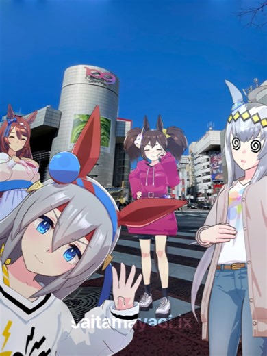 Oguri Cap, Tamamo Cross, Inari One & Super Creek | Just Vibing 🎉💫 #umamusume #anime #animeedit #edit #fyp#oguricap #tamamocross #inarione #supercreek