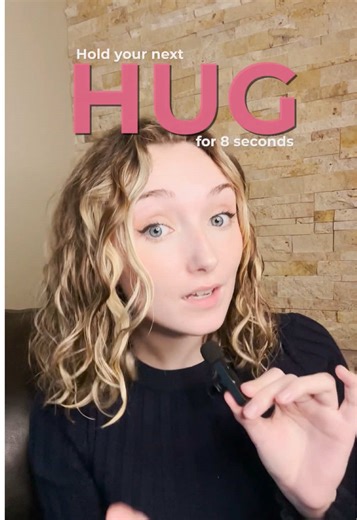 You and your brain need physical touch. When you hug for at least 8 seconds, your brain releases the chemicals that create connection and belonging. This is your daily reminder to hug someone you love today! Follow for more communication and connection tips.
