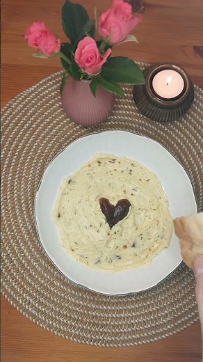 Cream Cheese Dip with Dates and Garlic / Powerful combination of sweet and spice flavor