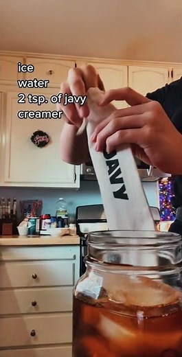 Quick morning coffee recipe at home using Javy Coffee 😋