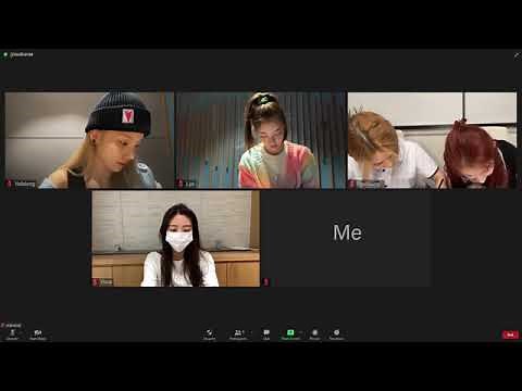 Study with ITZY [1 hour, white music] study with me zoom version.