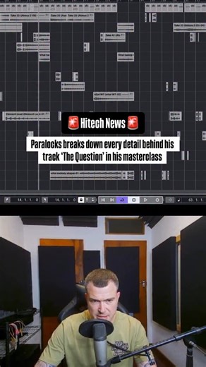 Alien Noise Academy | Music Production on Instagram: "Paralocks Reveals His Full Production Process in “The Question” After receiving countless requests from students during the feedback sessions, Jerry Paralocks decided to go all in — and open up one of his latest projects, “The Question.” In this exclusive walkthrough, Jerry takes producers deep inside his DAW to explore the complete arrangement of the track. Revealing his unique workflow, creative process, and the techniques that define his u