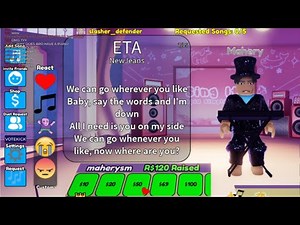 singing WITH MY PIANO on Roblox Sing It: Karaoke Battles 2 🎤🎹