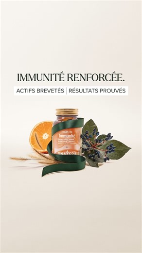 Enrichie en vitamines C, zinc et sélénium, cette formule offre une protection immunitaire complète pour une vitalité préservée. Faites le choix de l’expertise Onatera. - #onatera | Onatera.com