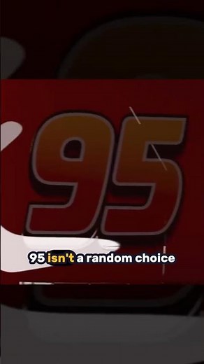 The Real Reason McQueen is Number 95 ⚡🏁 #shorts #shortvideo #movietrivia #cars