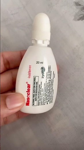 How to use Saline Nasal spray #natural#coldrelief #chemicalfree#momlife #minivlog #hacks #tips#viral