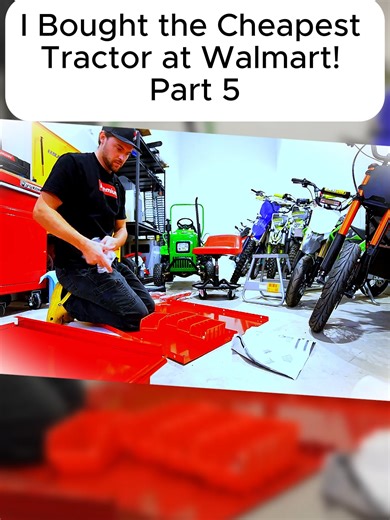 Affordable Tractor Purchase at Walmart Unboxing