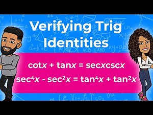 Verifying Trigonometric Identities | Proving Trig Identities | Partners in Prime