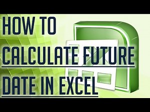 [Free Excel Tutorial] HOW TO CALCULATE A FUTURE DATE IN EXCEL - Full HD