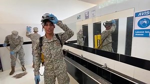 10K views · 801 reactions | La Armada de Colombia a través de la Fuerza Naval del Oriente, realiza actividades en prevención del contagio y propagación del #Covid_19, empleando todos los equipos de seguridad necesarios para salvaguardar la integridad de nuestros #InfantesdeMarina en el Oriente Colombiano | Armada de Colombia | Facebook