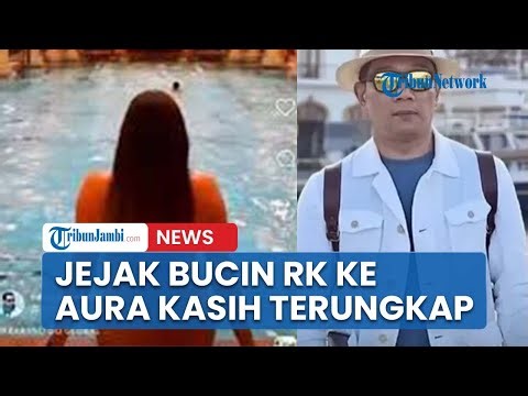 Jejak Kebucinan Ridwan Kamil ke Aura Kasih Terungkap! Pernah Unggah Foto dari Belakang