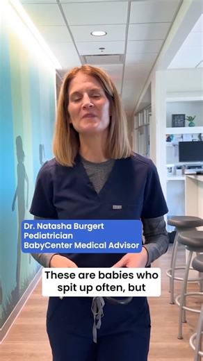 Frequent spit-up doesn’t always mean pain or a problem - it’s usually just part of being a baby. Pediatrician and BabyCenter Medical Advisor Dr. Natasha Burgert debunks common myths about happy spitters and when to call your doctor. | BabyCenter