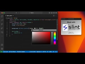 Разработка оконных приложений на Rust с использованием библиотеки Slint