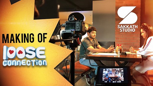 Before the first episode we decided to introduce the loose team behind the project LOOSE CONNECTION ( watch the trailer here : www.youtube.com/sakkathstudio ) loose connection ROM COM web series produced by SAKKATH STUDIO & PENTA PRISM STUDIOS Associate sponsors: Stoned Monkey Ice creams & Sri Venkateshwara Textiles First episode all set to release on August 2nd Wednesday 6 pm The entire series is shot on 4K resolution with sync sound.To achieve maximum angles with natural takes we worked toward