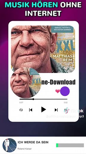 (17/7Ger) 🎧 Höre deine Lieblingssongs jederzeit und überall – ganz ohne Internet, 3G oder 4G! 🔥 Entdecke eine Sammlung von über 500 beliebten Songs, die du immer zur Hand hast. 📲 Jetzt kostenlos herunterladen und Musik genießen, wo immer du bist! 🎶