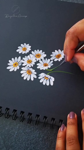 Acrylic Painting Daisies Ideas and Techniques