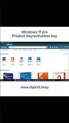 Windows 11 pro Activation key for lifetime | DigiLoft | windows 10/11 pro