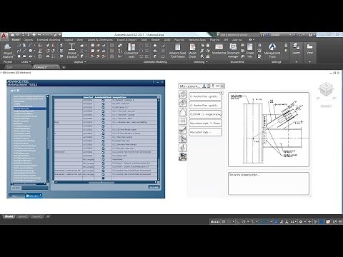Advance Steel - Drawing styles tool palette customization