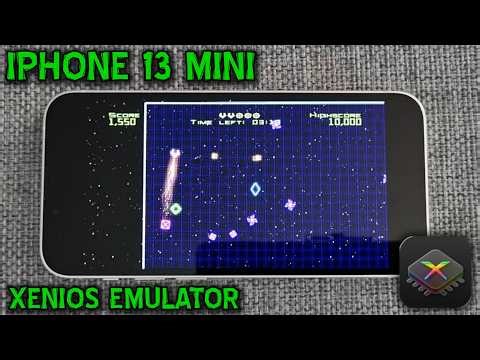 iPhone 13 mini / A15 Bionic - Geometry Wars / Peggle 2 / Feeding Frenzy - XeniOS Emulator - Test