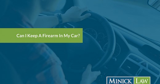 Can I Keep A Firearm In My Car In North Carolina?