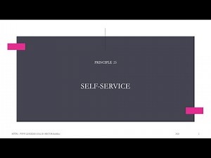 TRIZ Inventive Principle 25 Self service