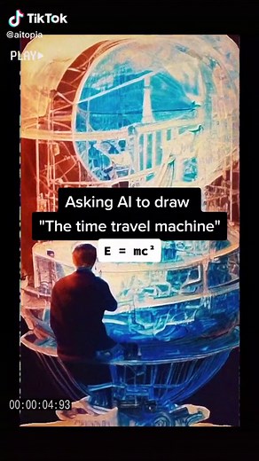 The first time machine was created in the year 2049. It was a simple machine that could only send people back in time for a few minutes. But it was enough to change the course of history. #timemachine #futuristic #timetraveller #timetravel #aidrawing #midjourney #midjourneyai #midjourneyartwork #aiart #artificialintelligence #digitalart #artistsoftiktok #trendingnow #fyp #fypシ #foryoupage