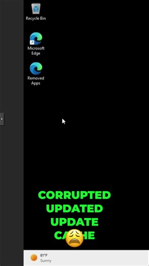 Windows 11 Update ERROR? Fix Corrupted Cache NOW! #shorts