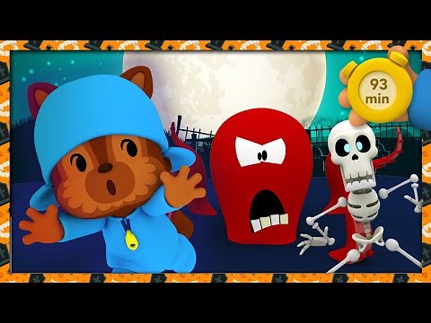 😈 POCOYO AND NINA - Don't Be Afraid Of Monster [93 min] ANIMATED CARTOON for Children |FULL episodes