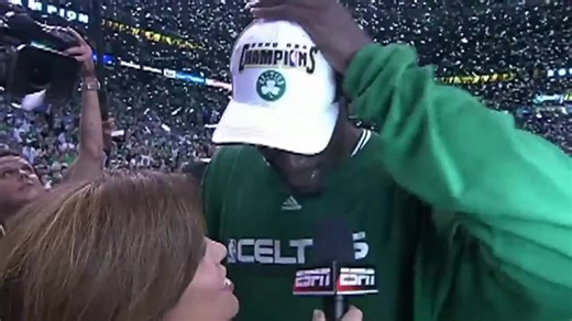 Garnett: Anything is possible (6/17/08) | Tatum: We did it (6/17/24)\n