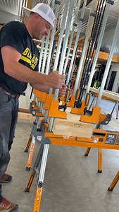 3.8K views · 2K reactions | Now we pop the treads out of the clamps, run one side over the @kingcanadatool jointer and then to the bandsaw and then to the planer and now they’re ready for tenons | The Dusty Lumber Co. | Facebook