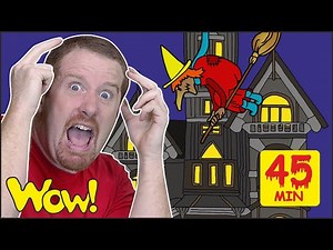 Spooky Halloween Haunted House from Steve and Maggie   MORE Magic Songs, Stories | Wow English TV - Videos For Kids