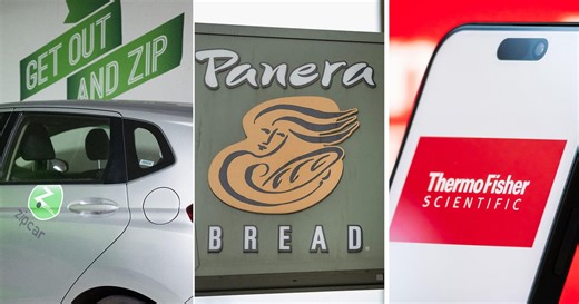 Panera, Zipcar and ThermoFisher Scientific closing facilities in Massachusetts