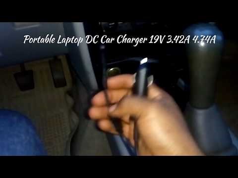 HOW TO CHARGE LAPTOP FROM CAR BATTERY
