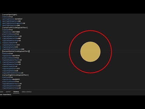 How to Highlight Mouse Pointer with Click Ripple Effect in Windows