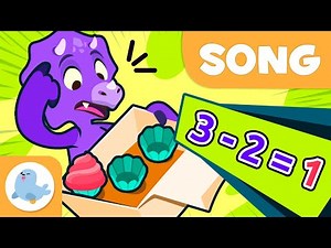 SUBTRACTION SONG 🦖 Where Are the Cupcakes? 🦕 Dinosaurs