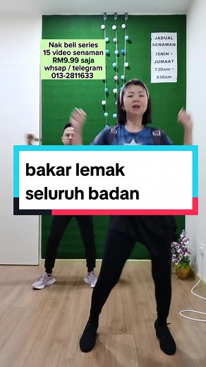 Senaman Water Mummy: Bakar Lemak Seluruh Badan