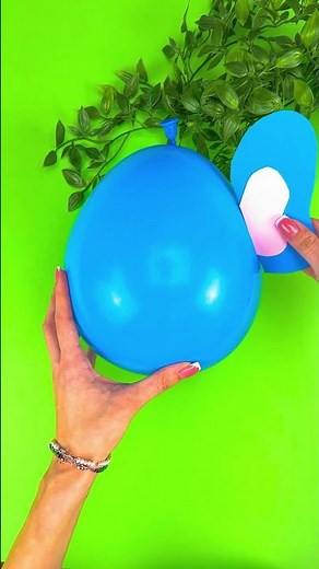 🎈 Watch This Balloon Transform into an Adorable Elephant! 🐘 | Fun DIY at Home #shorts