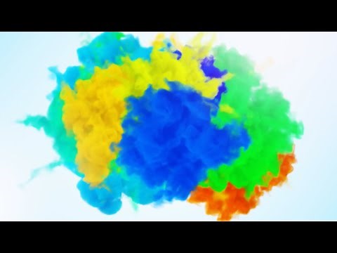 Color Smoke Effects Background - Royalty Free Footage