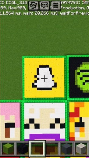 Snapchat Logo in Minecraft?! 😱 Sand Art Magic!#MinecraftSandArt
