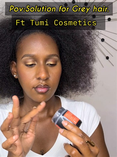 Solution for Grey Hair with Tumi Cosmetics Pomade