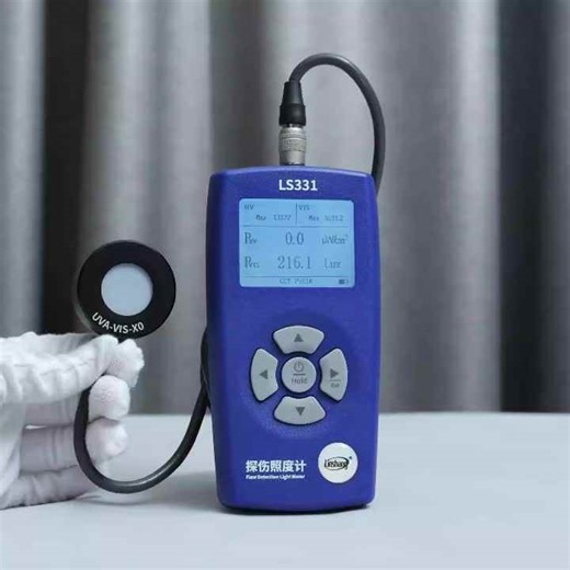 Factory Direct UV Radiometer 0-200000uW/cm², High Accuracy Flaw Detection Light Meter for NDT & Fluorescent Penetrant Inspection