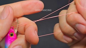 6.7K views · 43 reactions | Learn how to tie your fishing line directly to a lure in seconds! This quick and easy method is perfect for beginners and pros alike, just a strong, reliable knot that keeps your lure secure and ready to catch fish. #fishing #fishingknots #viralreelsシ #nonslipknot #hobipancing | Hobi Pancing Fishing Knots | Facebook