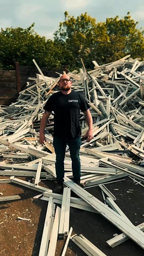 3.4K views · 16 reactions | We talk about the recent drop in steel prices, and how that has led to an increase in UPVC recycling. We explain that UPVC is still being paid at a rate of £170 per ton, regardless of whethe~ | CBpugh Metal Recycling | Facebook