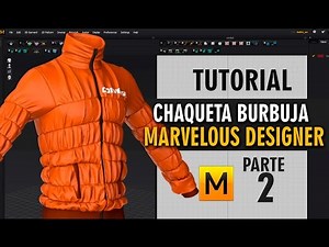 Tutorial chaqueta burbuja en Marvelous Designer ::: Parte 2