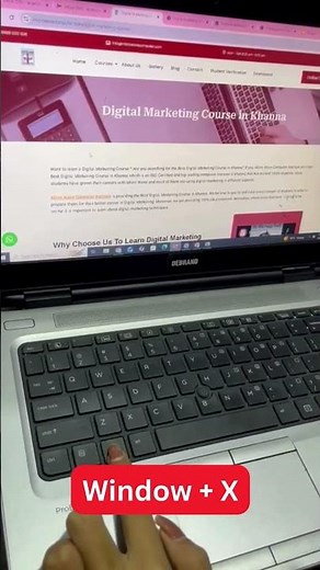 How to Open Quick Links Menu Using Windows + X Shortcut Key